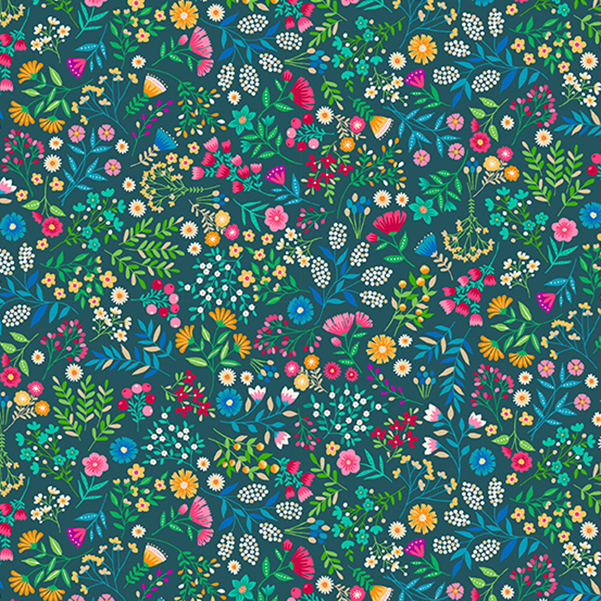 Jaipur Floral Teal