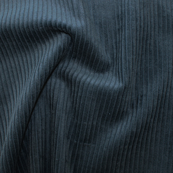 Cotton 4.5 Wale Washed Corduroy Teal