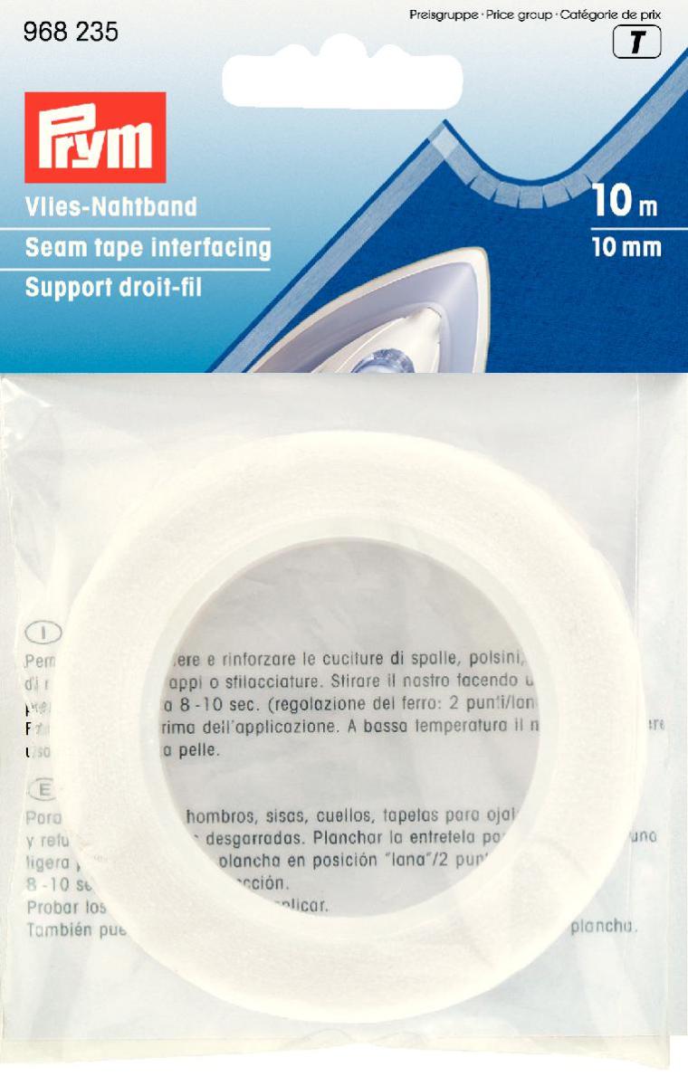Prym Seam tape interfacing 10mm wide 