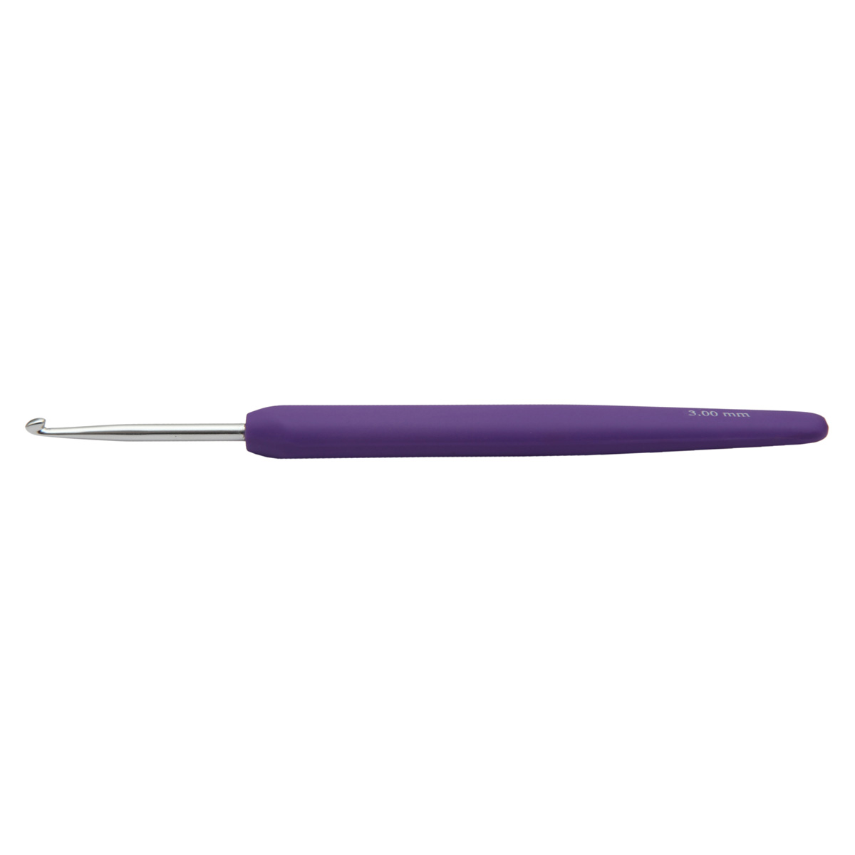 KnitPro Waves Aluminium Crochet Hook Purple 3.00mm