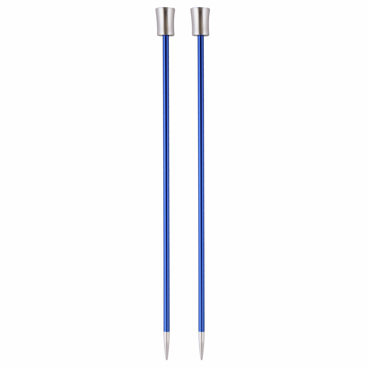 KnitPro Zing: Knitting Pins: Single-Ended: 30cm x 4.00mm Blue
