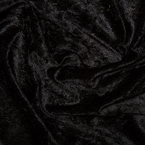 Black Crushed Velvet