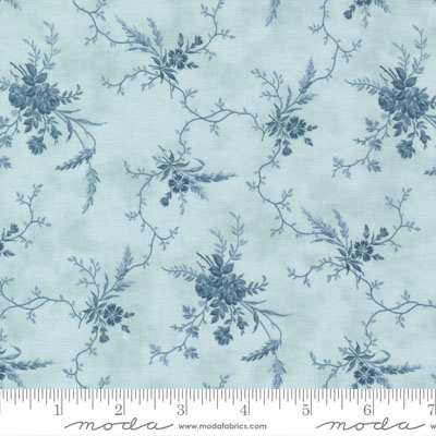 MODA Cascade by 3 Sisters Budding Vines Sky 44323-13