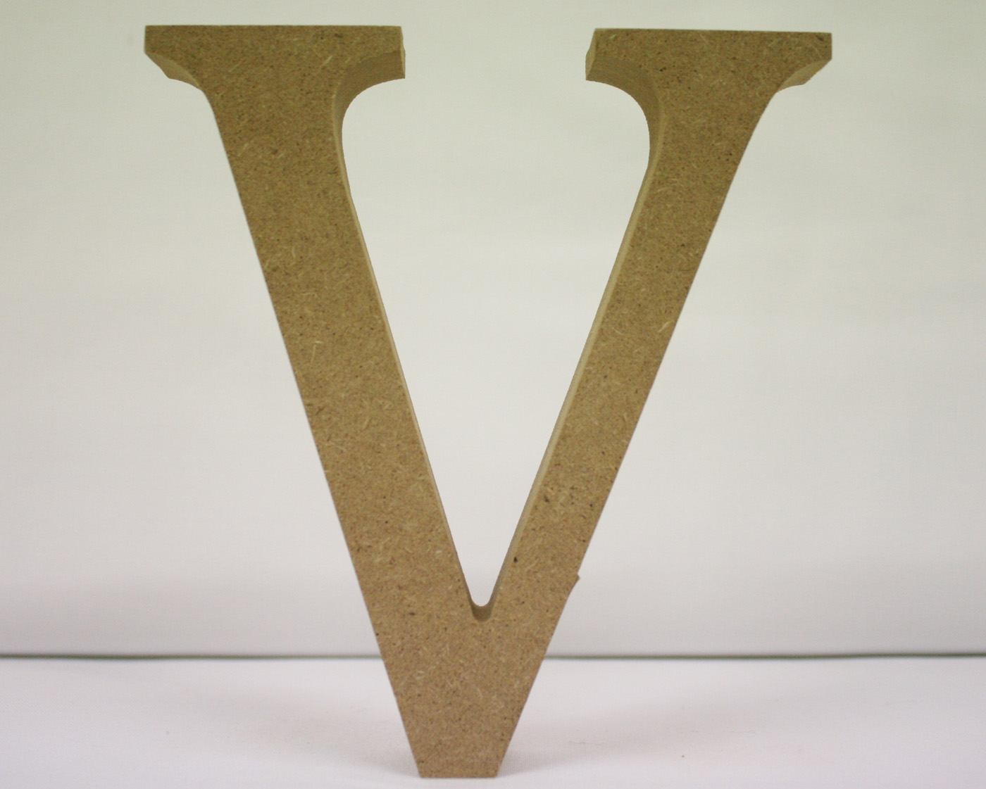 Wooden Letter V