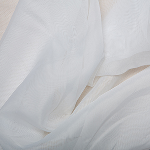 Polyester Voile White