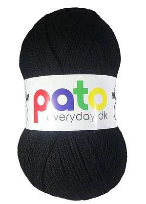 Cygnet Yarns Pato Everyday DK Black 975