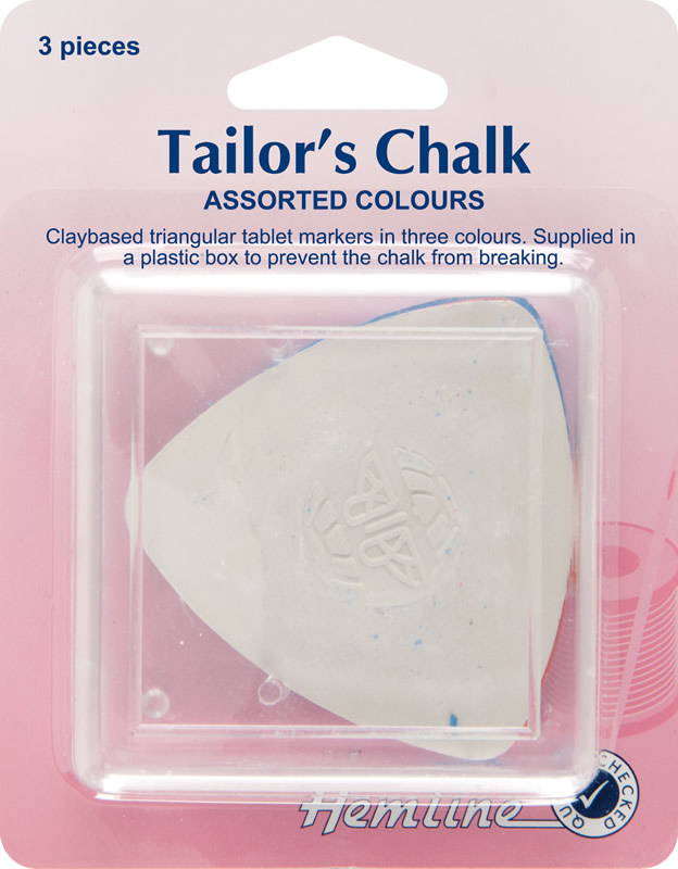 Hemline Tailor's Chalk Assorted Colours
