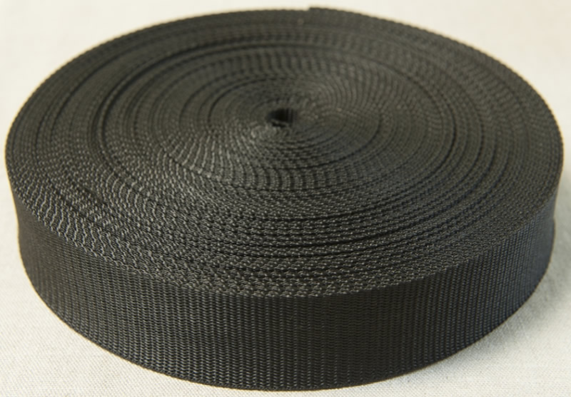 Polyester Webbing Black 38mm