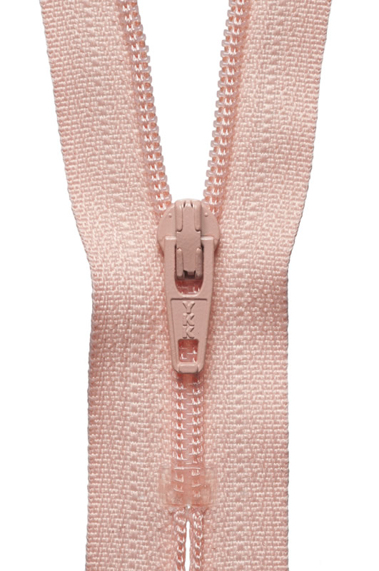 10 Inch Dress Zip Light Pink