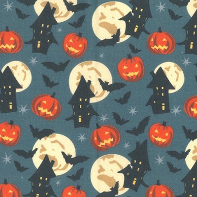 Halloween Fabrics, Ribbons and more.