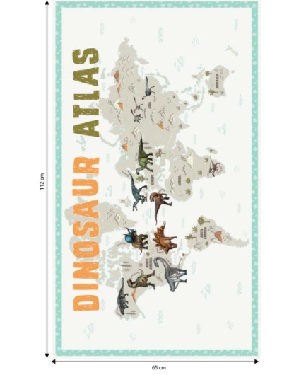 Dinosaur Atlas Panel Age Of The Dinosaurs 