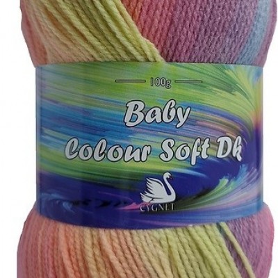 Cygnet Yarns Baby Colour Soft DK 