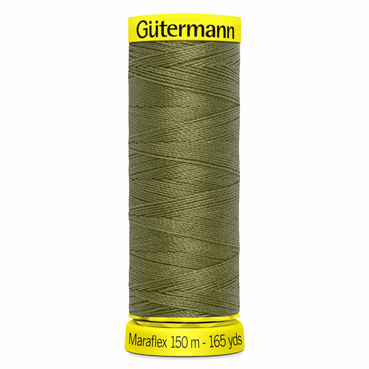 Gutermann Maraflex Elastic Sewing Thread 150m Olive 432