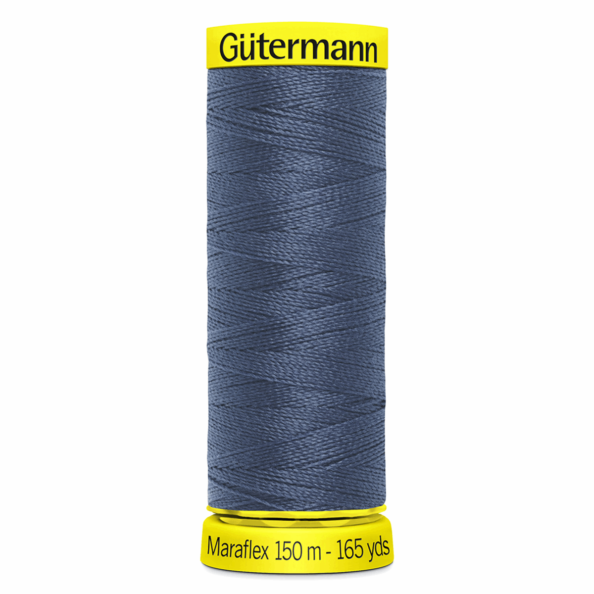 Gutermann Maraflex Elastic Sewing Thread 150m Blue Grey 112
