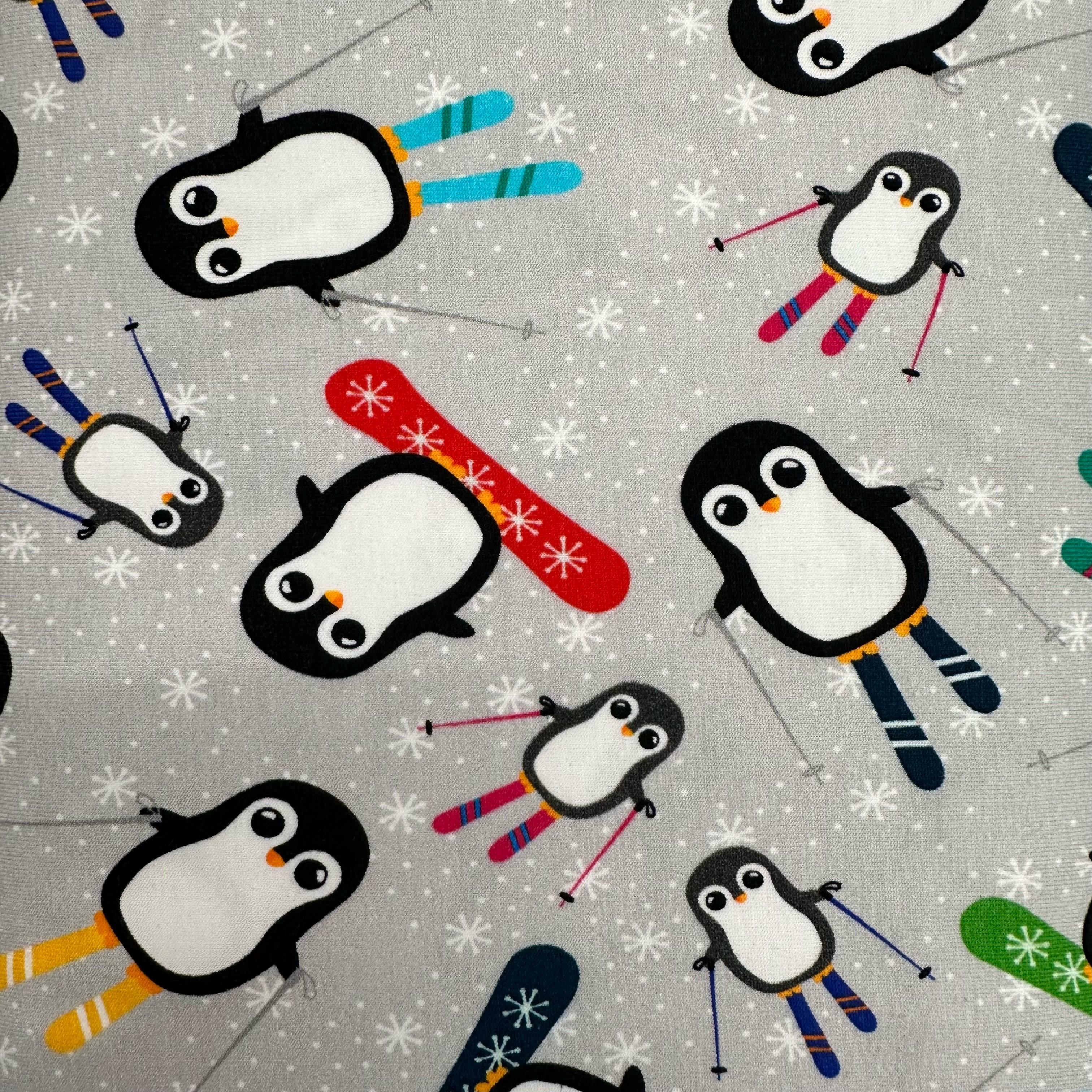 Stof Avalana Jersey Skiing Penguins 