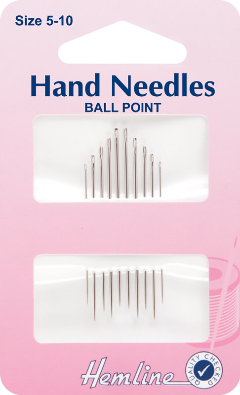 Hemline Ball Point Size 5-10 Needles