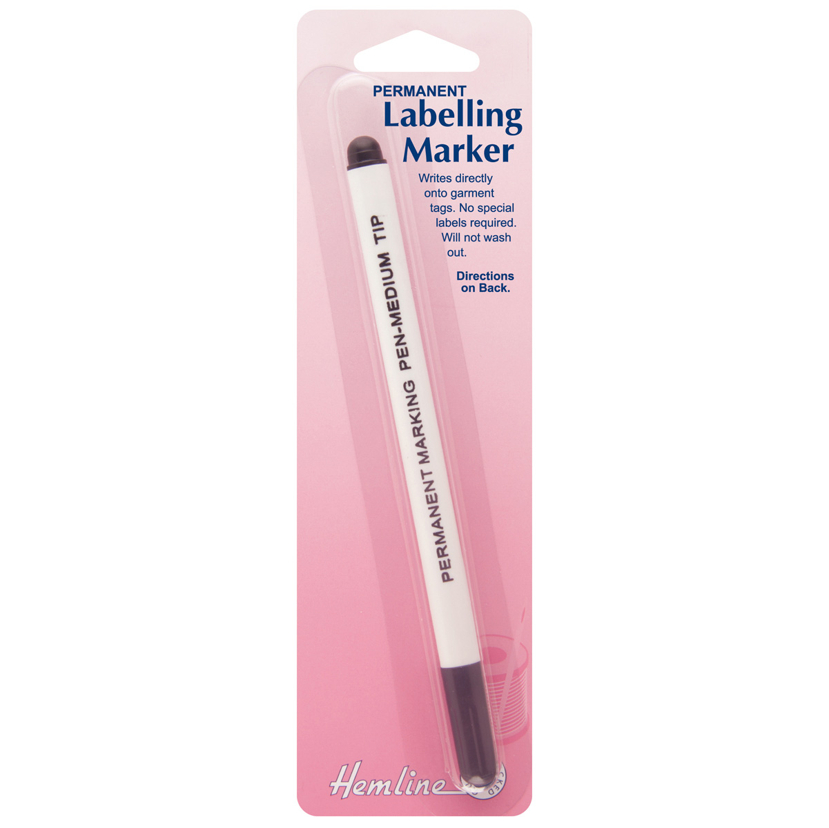 Permanent Pen: Labelling Marker: Fine Tip