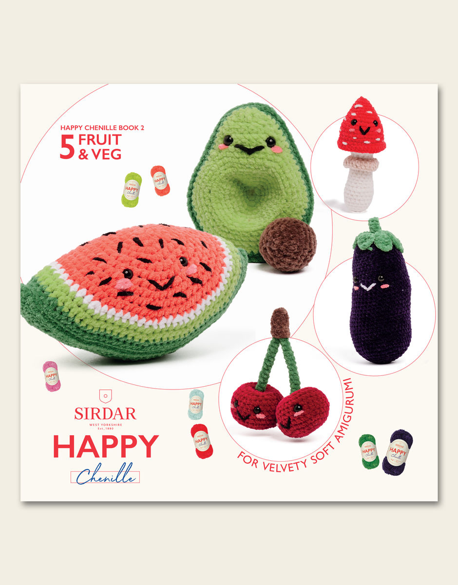 HAPPY CHENILLE FRUIT & VEG BOOK 547