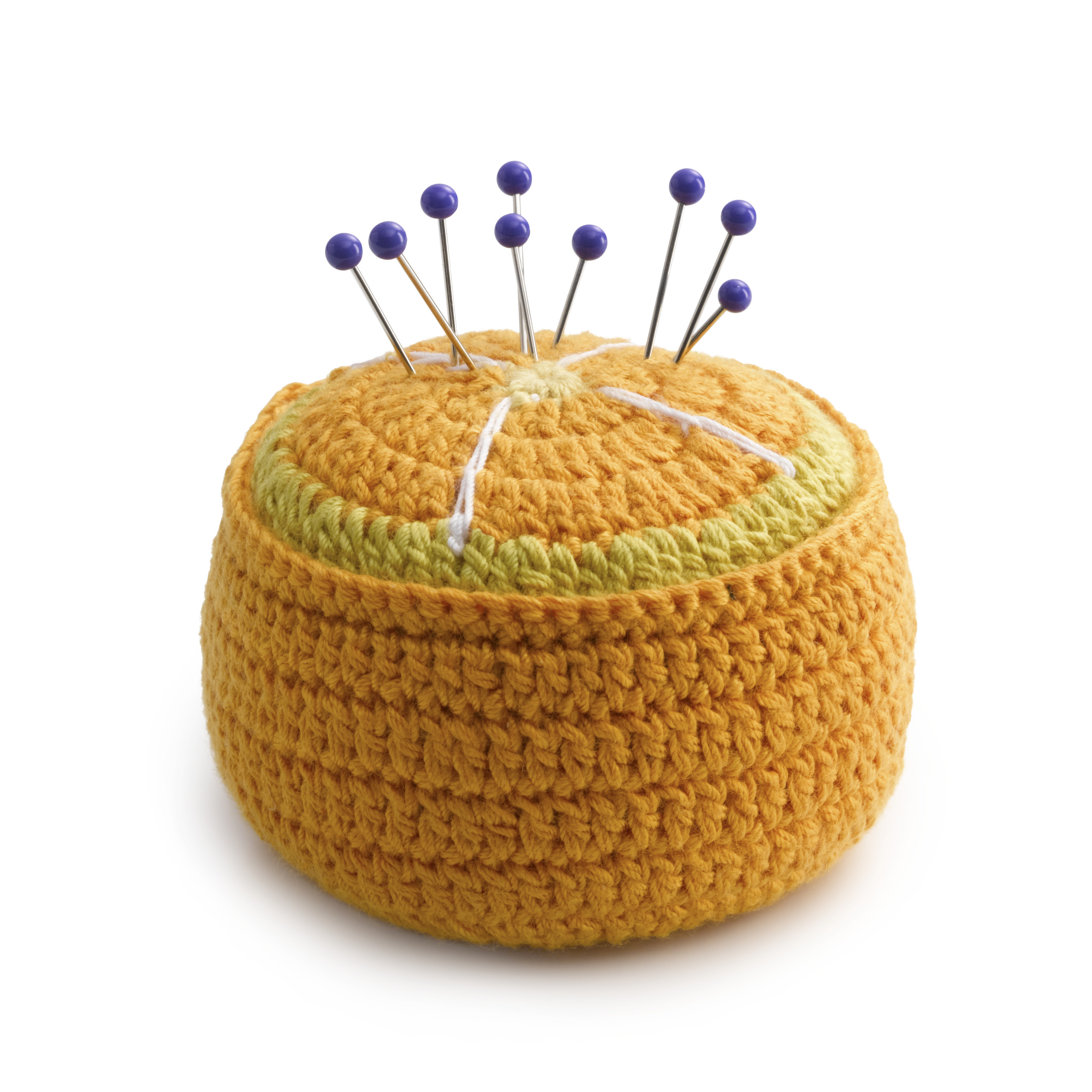 Prym Love Pin Cushion/Fixing Weight, Orange