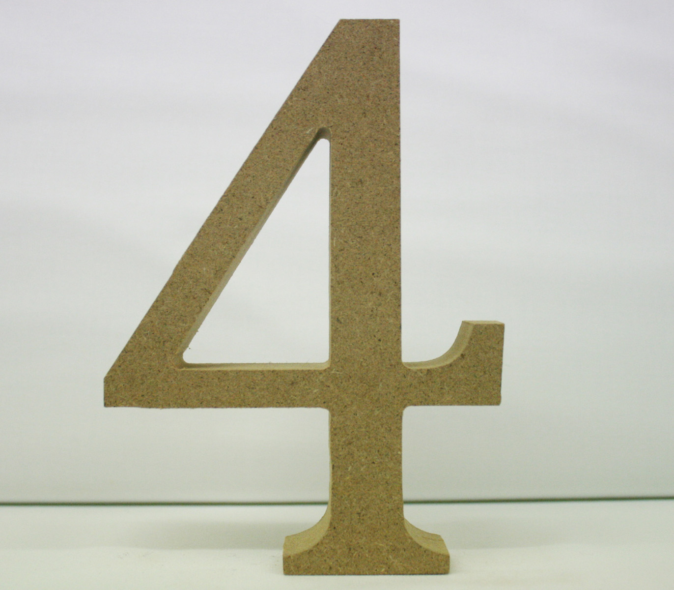 Wooden Number 4