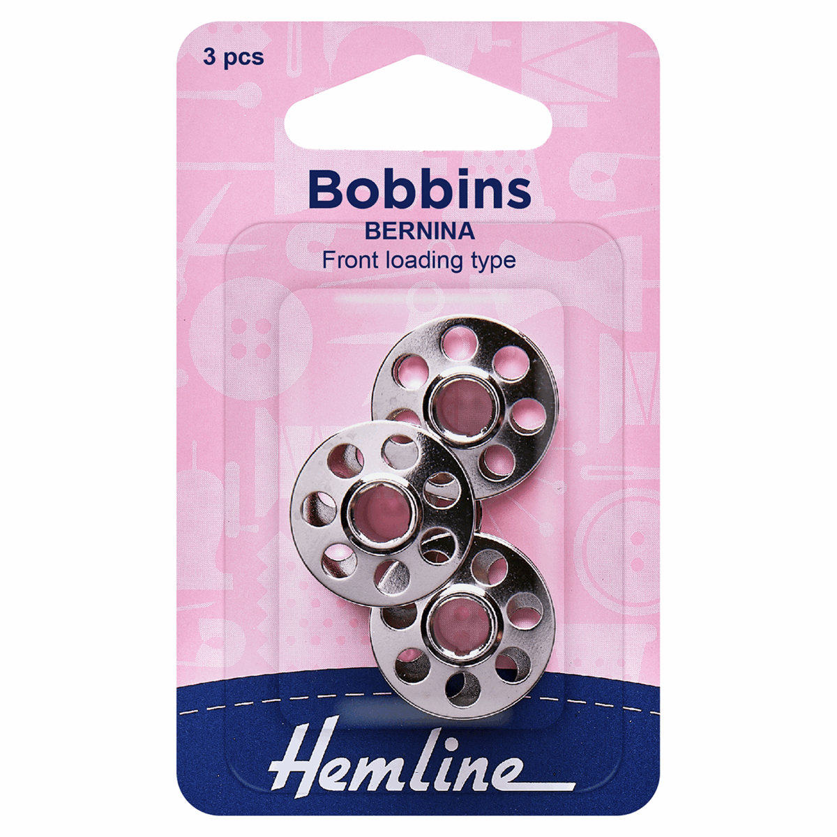 Metal Bobbins: Bernina - 7 Hole