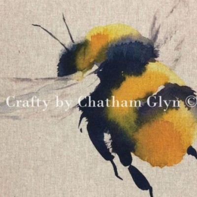 Chatham Glyn Popart Linen Fabric 