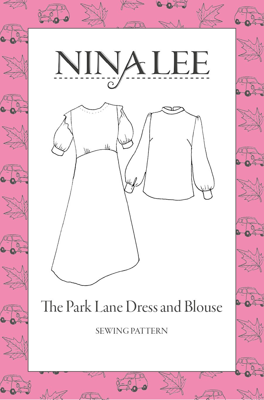 Nina Lee Park Lane Dress and Blouse Pattern