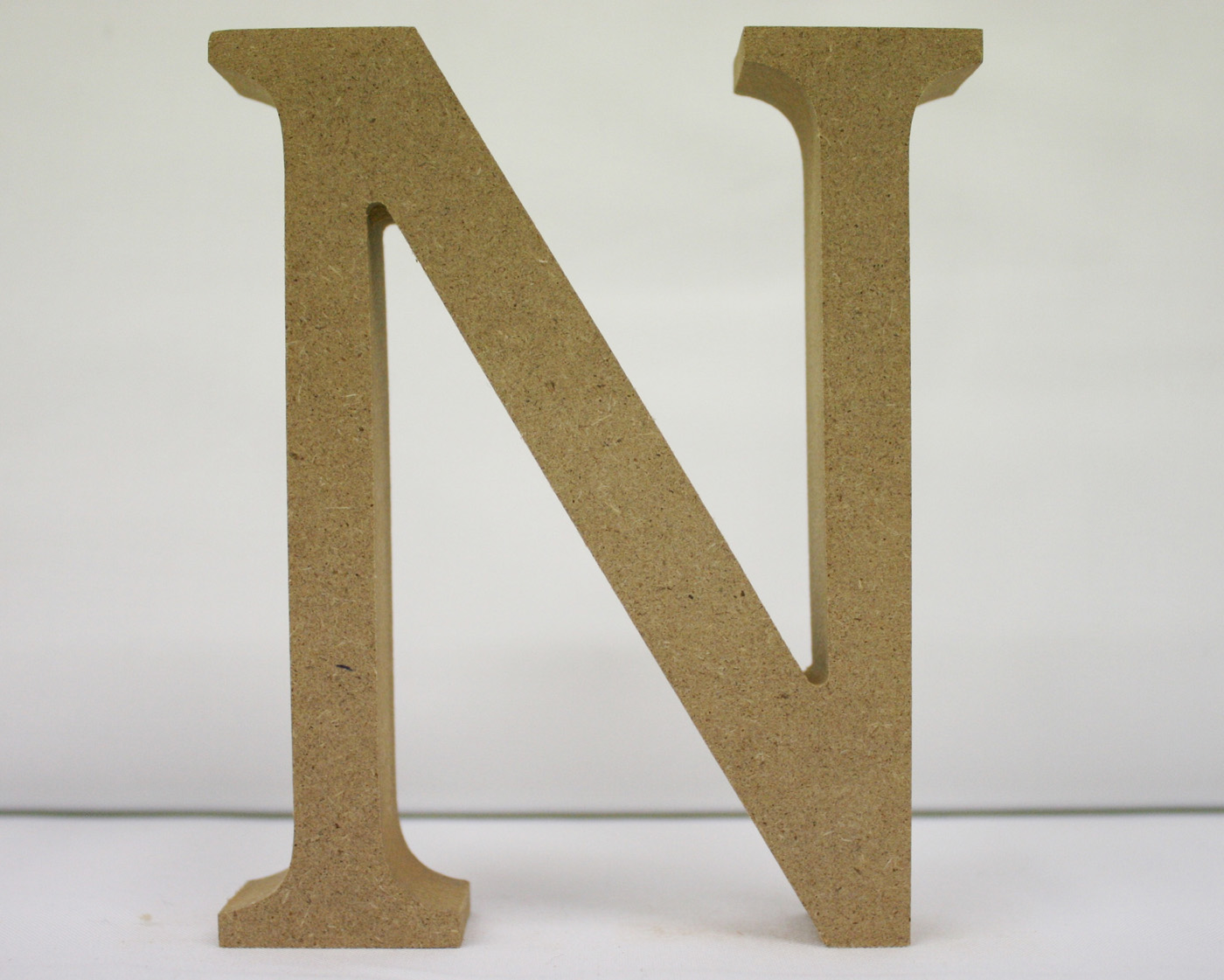 Wooden Letter N