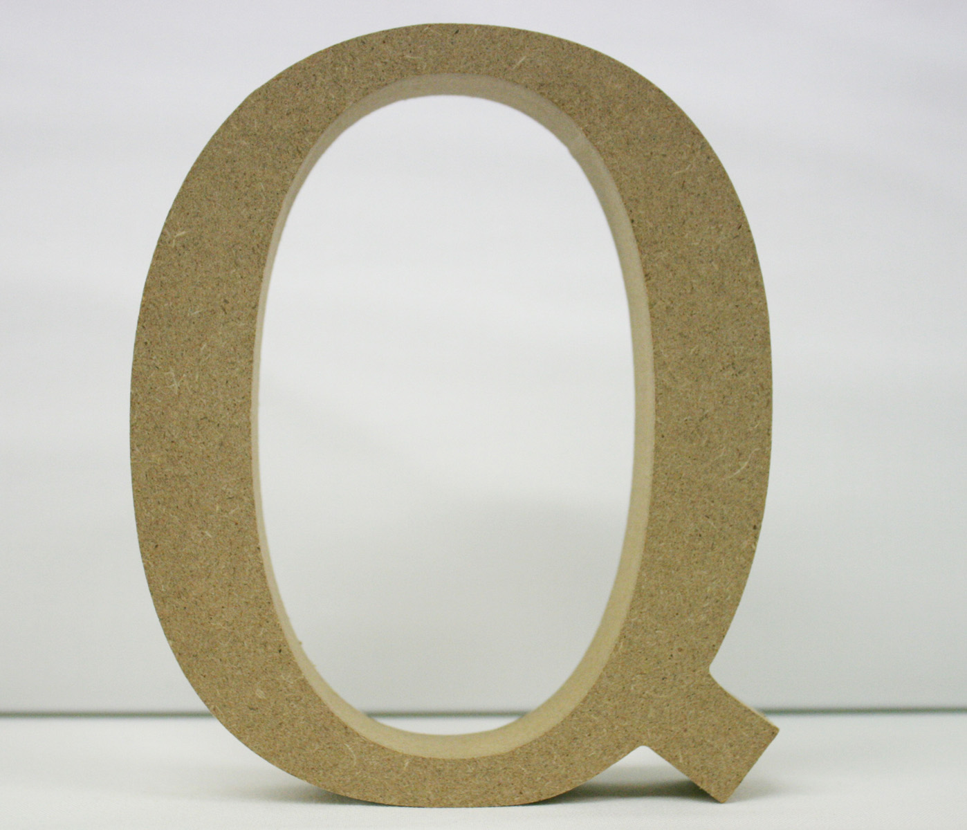 Wooden Letter Q