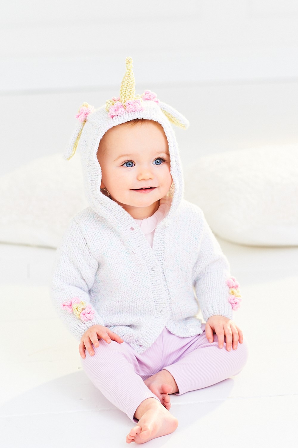 Baby Sparkle Unicorn Jacket Pattern 9996 