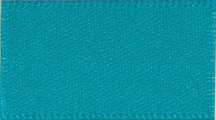 Berisford Malibu Blue Double Faced Satin Ribbon 35mm