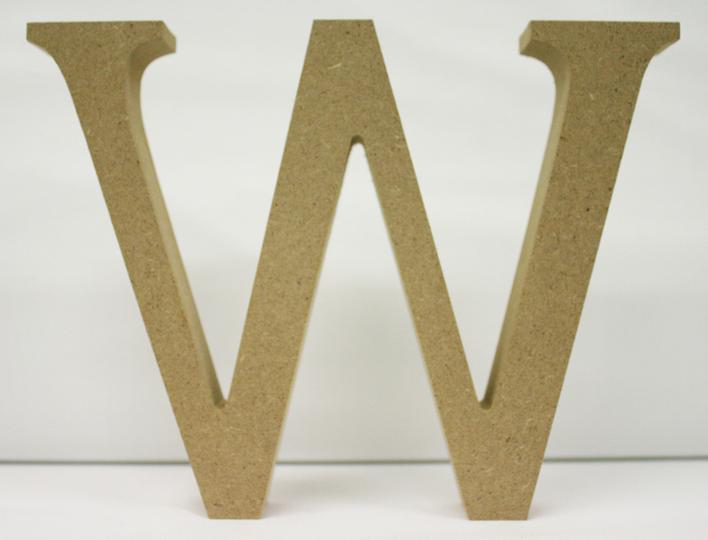 Wooden Letter W