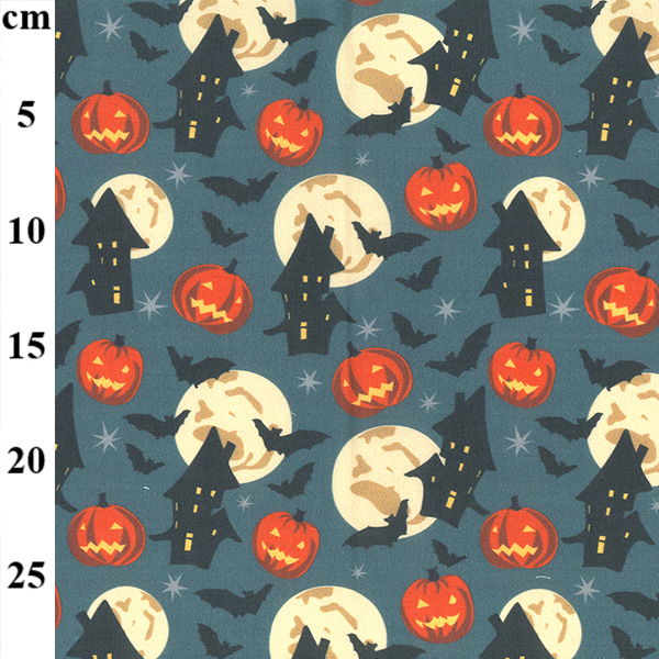 100% Cotton Digital Print - Halloween