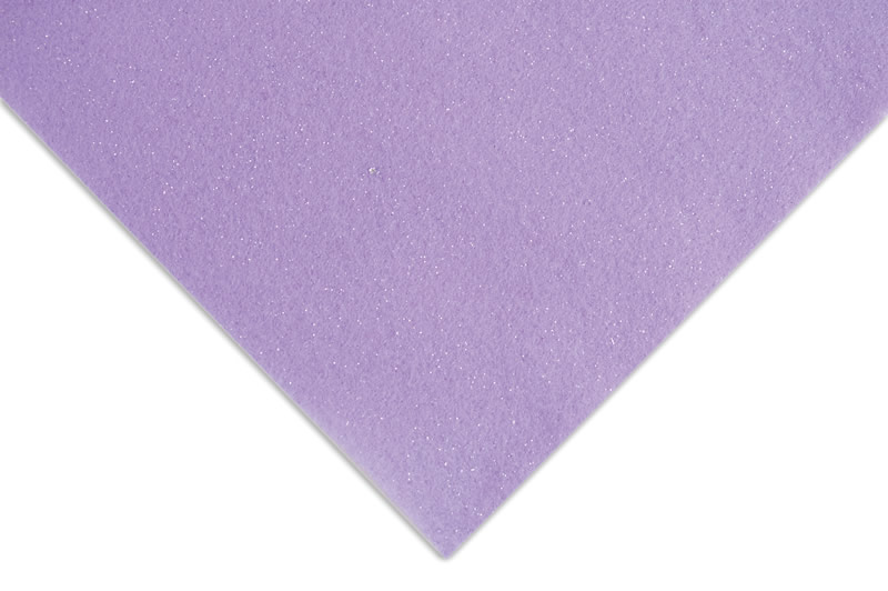 Felt Glitter Lavender