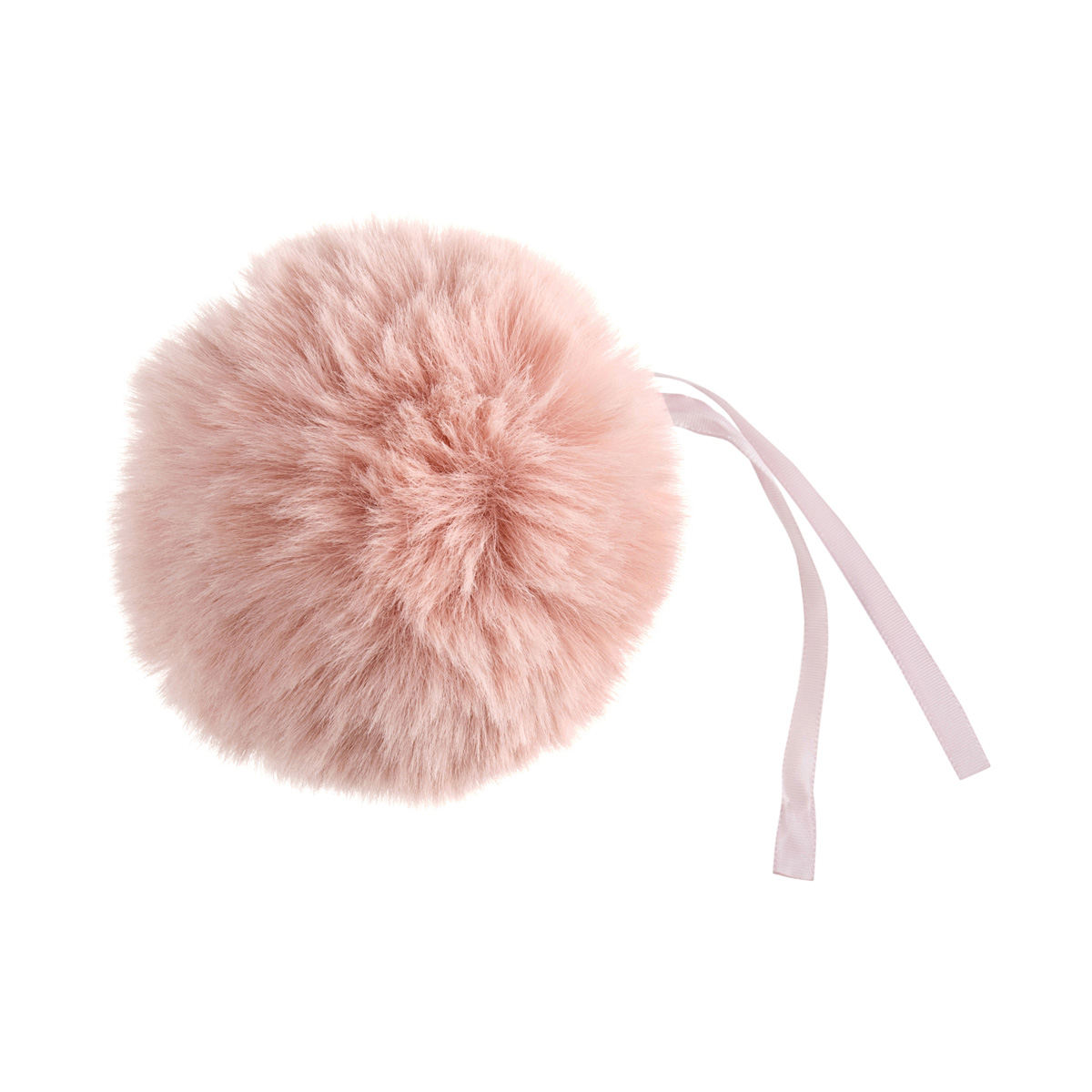 Pom Pom: Faux Fur: Large: 11cm: 1 Piece: Light Pink