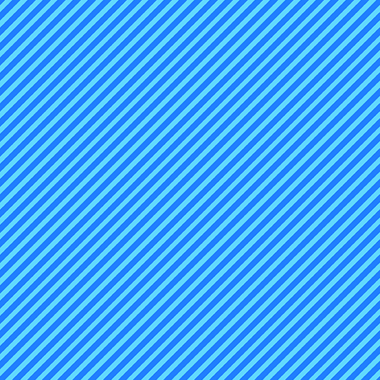 Sweet Shoppe Too Candy Stripe Electric Blue