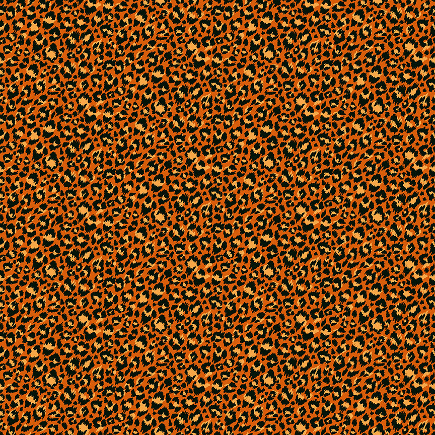 Jewel Tones Leopard Orange