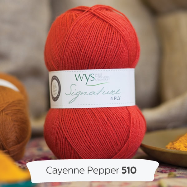 Signature 4 Ply Cayenne Pepper