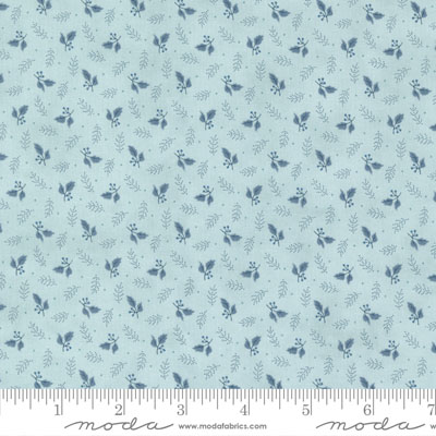 MODA Cascade by 3 Sisters Falling Leaves Sky 44326-13