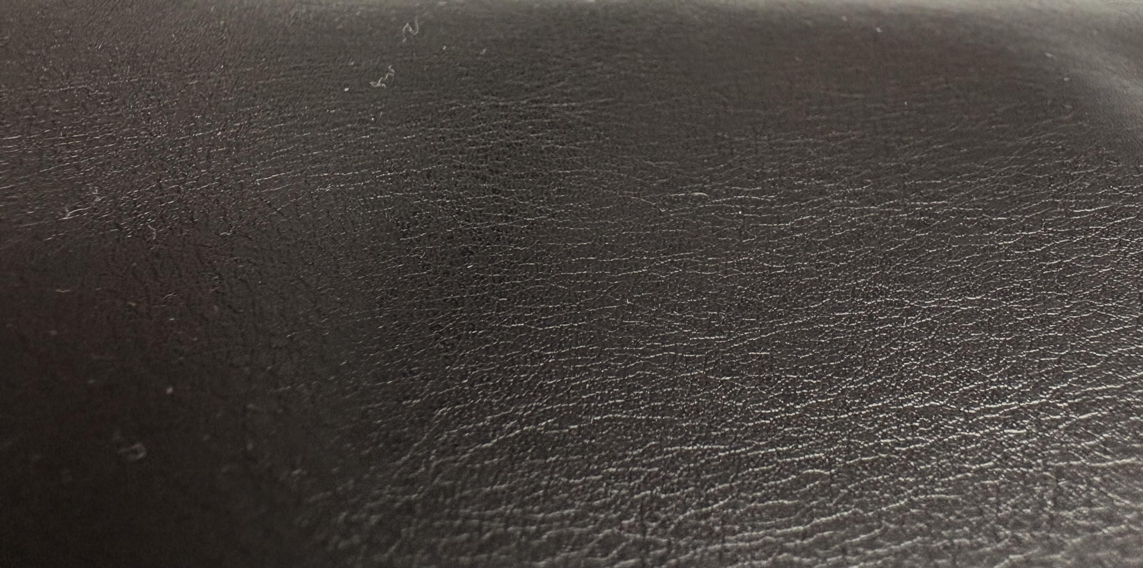 Faux Leather Look Black