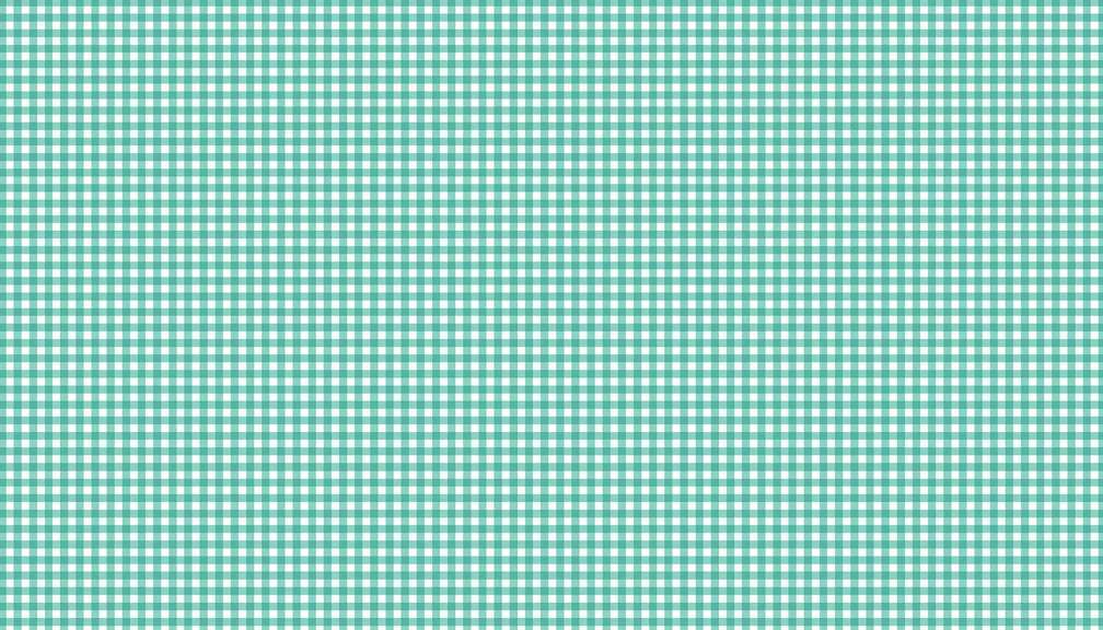 Makower Basic Teal Gingham