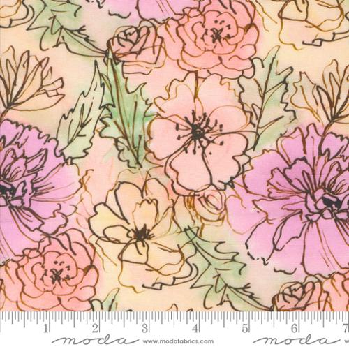 MODA Blooming Lovely Petal by Janet Clare