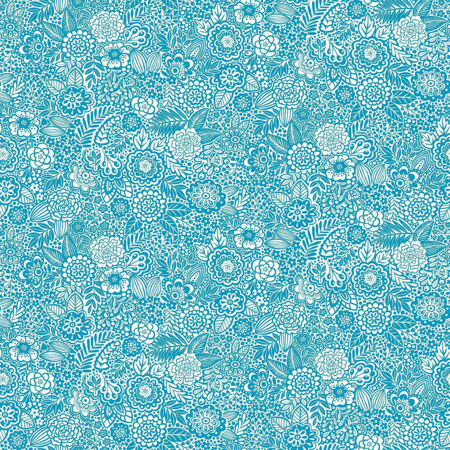 Revival Stencil Blue