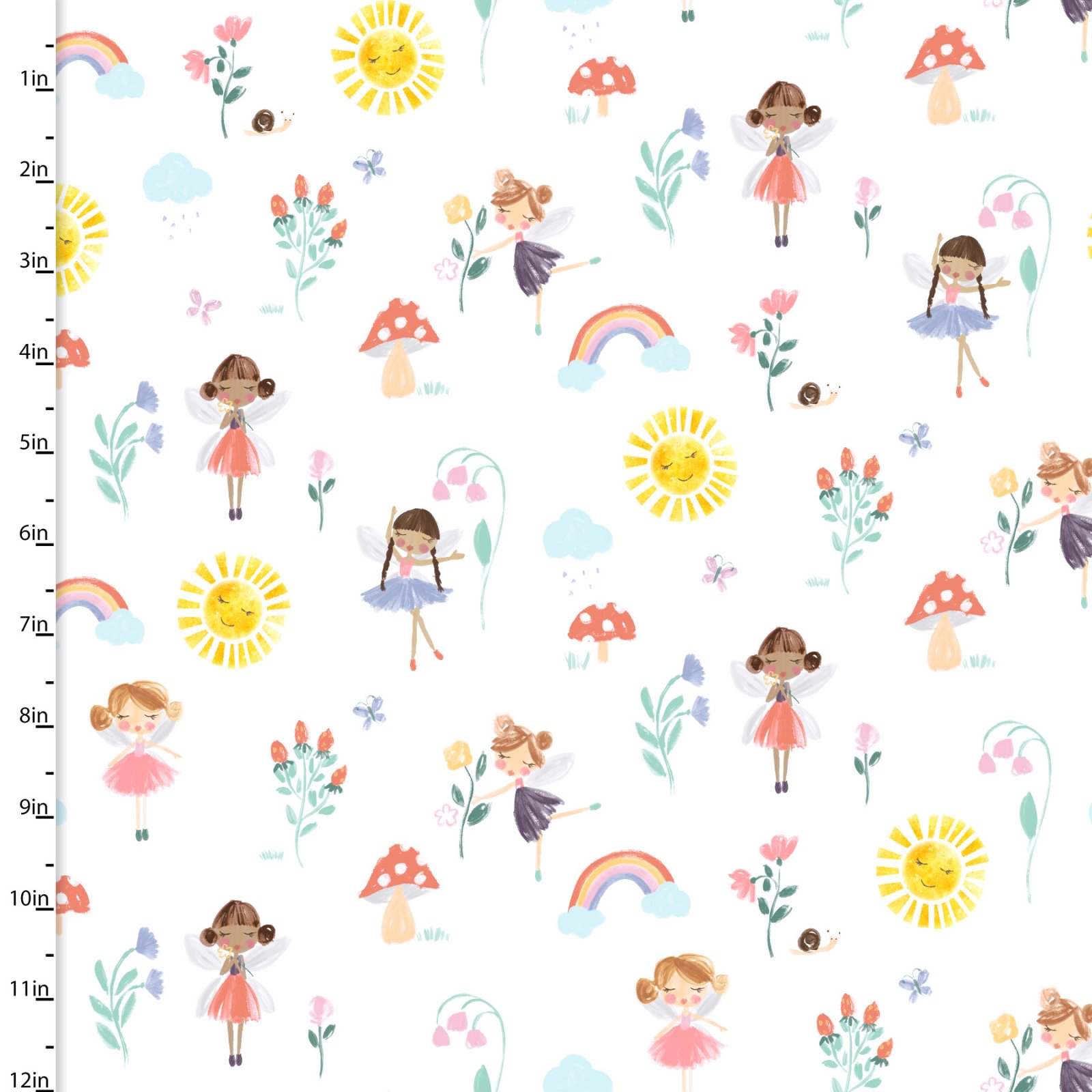 Brushed Cotton Flannel-Pixie Dust-Pixie Pals