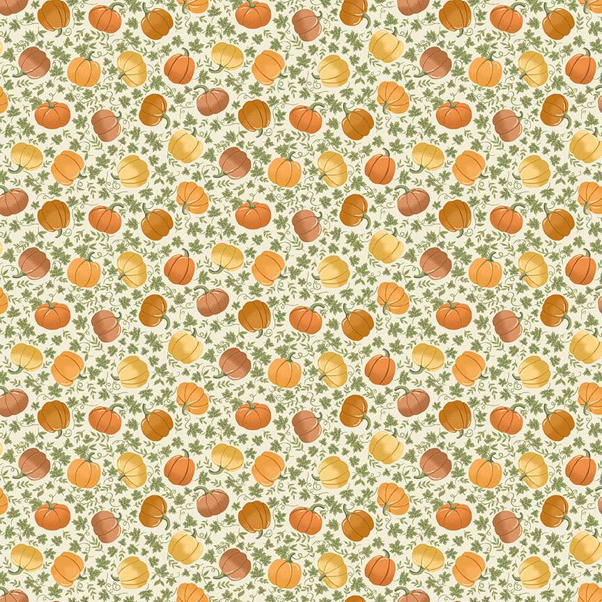 Hello Autumn by Makower-Pumpkin spice