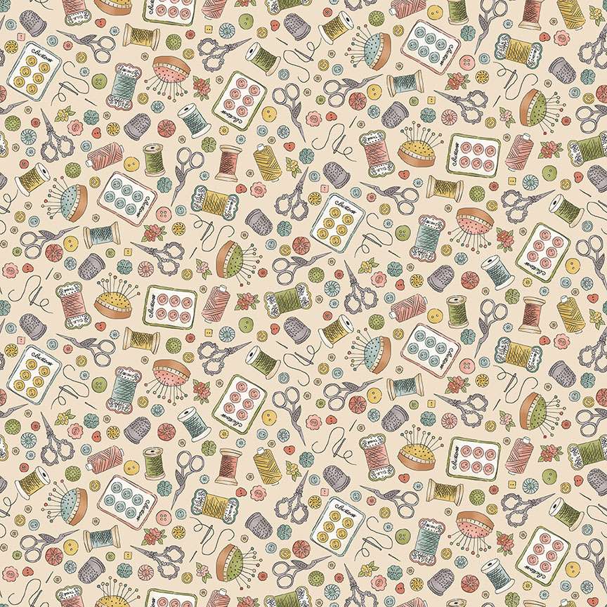 Atelier by Makower-Notions-Cream