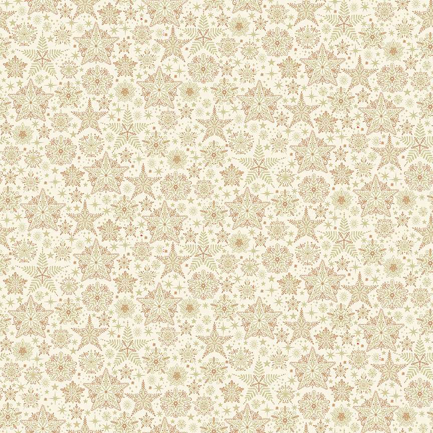 Good Tidings by Makower-Frosty Cream