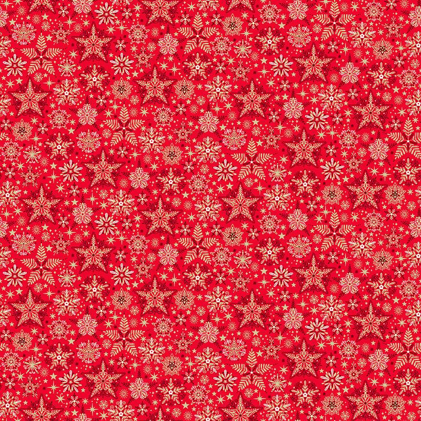 Good Tidings by Makower-Frosty Red