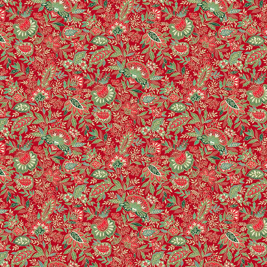 Good Tidings by Makower-Sarasa Red