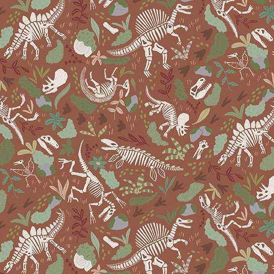 Prehistoric by Makower-Fossils Brown
